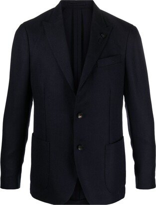 Advance single-breasted wool blazer