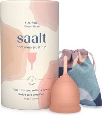 Saalt Soft Menstrual Cup - Desert Blush - Small