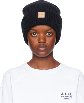 Navy Michele Beanie