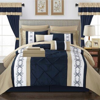 Icaria 20 Piece Queen Bed In a Bag Comforter Set