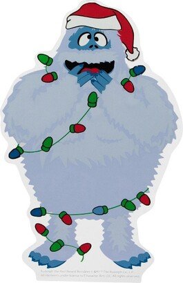 Northlight Bumble Wrapped in Lights Double Sided Christmas Window Cling Decoration