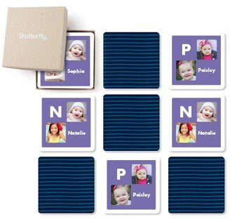 Memory Games: Alphabet Memory Game, Glossy, White