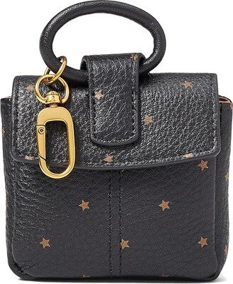 Sheila Bag Charm (Black) Handbags