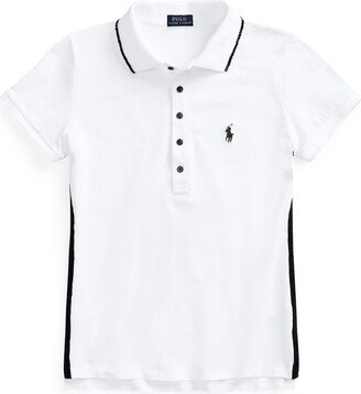 Beaded-trim Polo Shirt Polo Shirt White