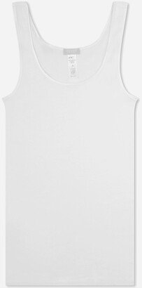 HANRO® cotton seamless round-neck tank top