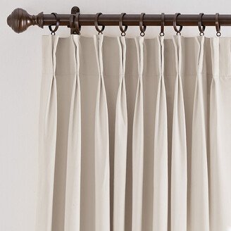 Custom Drapery Panel with Double Pinch Pleat 48 108