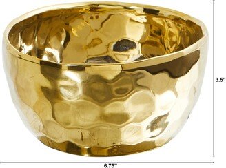 6.75 Designer Gold Bowl - 3.5
