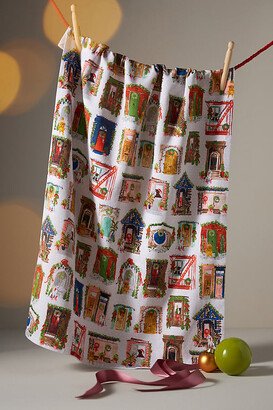 Around The World Doors Dish Towel