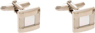 Square Logo Detailed Cufflinks