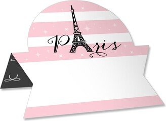 Big Dot Of Happiness Paris, Ooh La La Baby Shower or Birthday Table Setting Name Place Cards 24 Ct