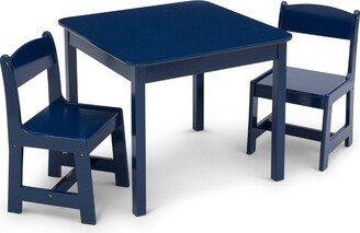 MySize Kids' Wood Table and Chair Set (2 Chairs Included) - - 3ct