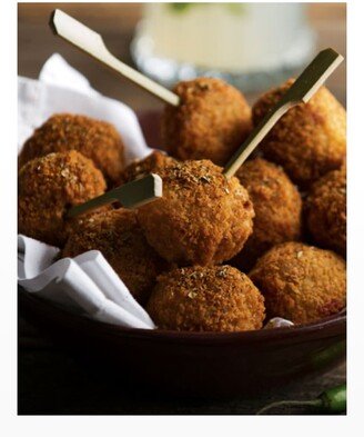 The Cajun Turkey Co Muffulette Stuffed Hushpuppies