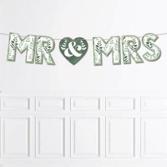 Big Dot Of Happiness Boho Botanical Bride ery Party Decorations - Outdoor Letter Banner