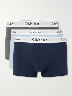 Three-Pack Stretch-Cotton Boxer Briefs-AJ