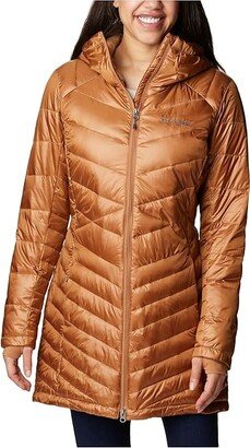 Joy Peak Mid Jacket (Camel Brown) Women's Clothing