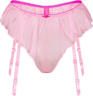 Skims Romance Garter Bikini | Bubble Gum