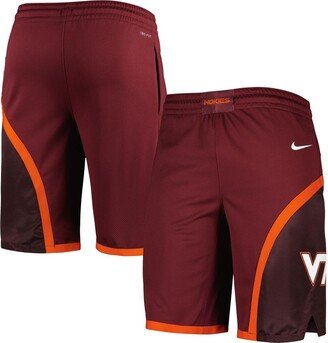 Men's Maroon Virginia Tech Hokies Replica Performance Basketball Shorts