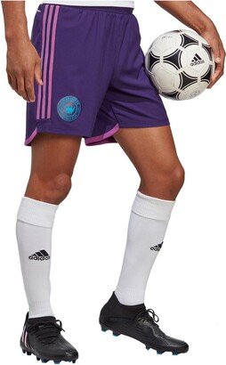 Men's Purple Charlotte Fc Aeroready Authentic Shorts