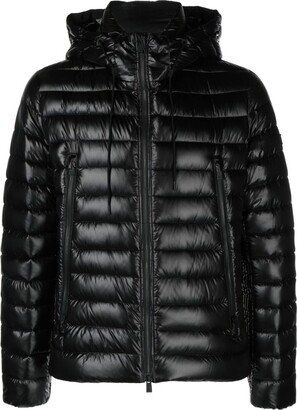 Hooded Quilted Down Jacket