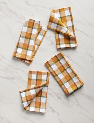 Lulu and Georgia Harvest Plaid Napkins (Set of 4) by Heather Taylor Home