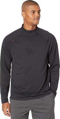 Session 1/4 Zip (Nero Black) Men's Clothing