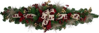 Northlight 52In Berries & Bows Artificial Christmas Swag