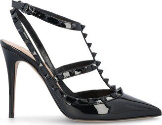 Garavani Rockstud Ankle Strapped Pumps