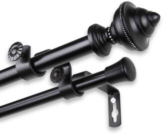 InStyleDesign Manor Adjustable Double Curtain Rod