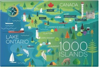 1000 Islands Refrigerator Magnet