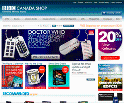 BBC Canada Shop Promo Codes & Coupons