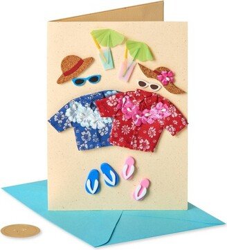 Hawaian Couple Card - PAPYRUS