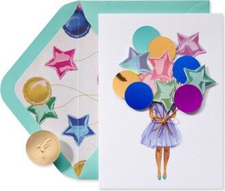 Birthday Card for Her Illustrated by Sandra K Pena 'Born A Star' - PAPYRUS