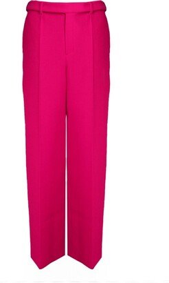 Straight-Leg Tailored Trousers-DG