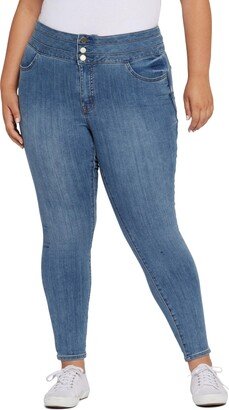 Plus Size Sky High Skinny Jeans