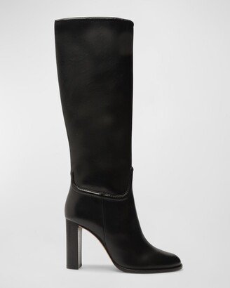 Lauren Leather Knee Boots-AA