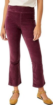 In My Feelings Crop Boot (Fig Jam) Women's Casual Pants