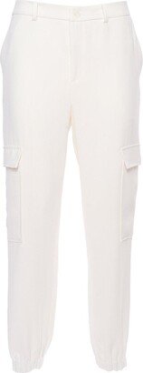 Elasticated Ankle Tapered Trousers-AD