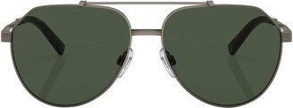 Pilot-Frame Sunglasses-AR