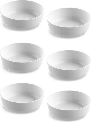 Edge Matte Dinner Bowl Set of 6