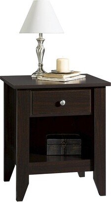 Shoal Creek Nightstand with Drawer & Storage Shelf - Jamocha Wood