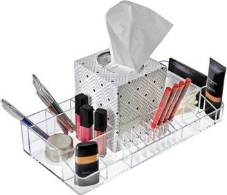 Azar Displays Clear Acrylic Small Clear Cosmetic Organizer for Counter