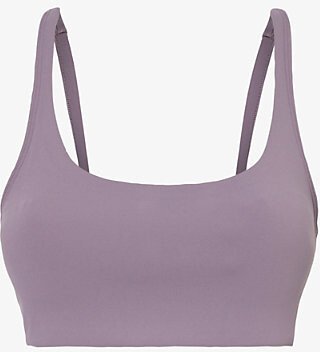 Womens Sawyer Yosemite Brand-patch Stretch-woven bra