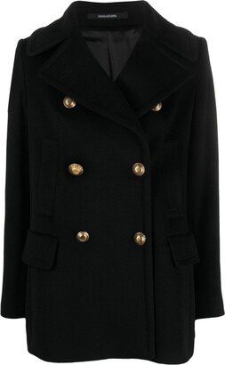 Double-Breasted Cashmere Coat-AG