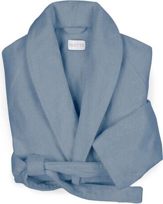 Velour Shawl Collar Robe-AC