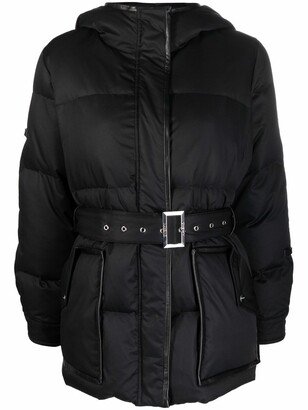 Hooded Padded Down Coat-AB