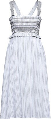 Midi Dress White-AI