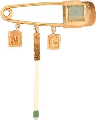 FEDERICO CURRADI x NICK FOUQUET Brooch Gold