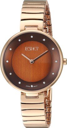 Ecstacy Women's Stainless Steel Analog-Quartz Stainless-Steel Strap