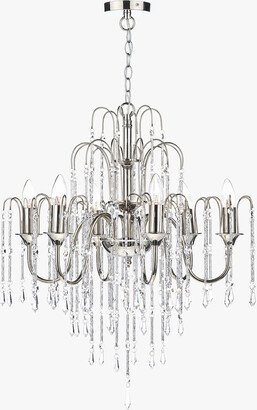 Dar Lighting Daniella 6 Crystal Chandelier