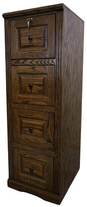 Four Talons Talons Brands Oak Ridge Four Drawer File Cabinet